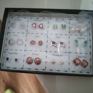 Holiday themed earrings